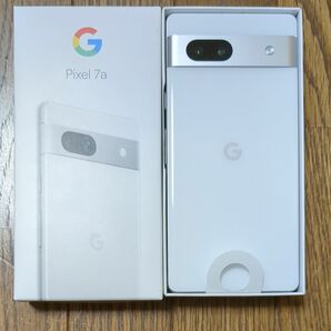 新品未使用　Google Pixel 7a Snow