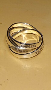 GODSIZE ゴッドサイズ TRIPLE RING トリプルリング 22号 三連リング シルバー 