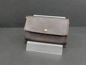 △LOUIS VUITTON ルイヴィトン モノグラム 財布 ブラウン系 シリアル:CA0031(KS4-114)