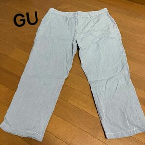 GU ストライプパンツ　XLサイズ　