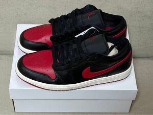 WMNS AIR JORDAN1 LOW ブレッド/ジムレッド