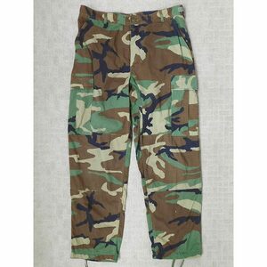 Армия США, брюки BDU, Woodland Non-Lip, M-R, 1997 Лоты?・ Второе -ручное товары.