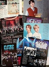 SUPER JUNIOR スーパージュニア 雑誌切抜き ＆東方神起 NCT WayV ＆冊子 K-POP SHINee B1A4 チャン・グンソク CODE-V 送料無料_画像1