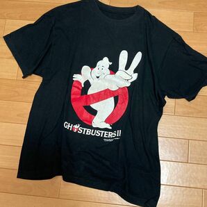 80s ゴーストバスターズ2 Tシャツ ビンテージ オフィシャル 映画 ムービー