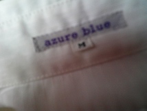 Azure blue　ブラウス_画像4