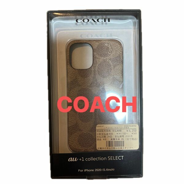 COACH iPhone case〔5.4inch〕 iPhone COACH