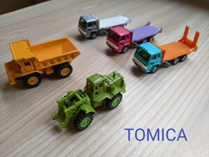 トミカ　TOMICA 5点セット ミニカー　ダンプ　トラック　まとめ売り