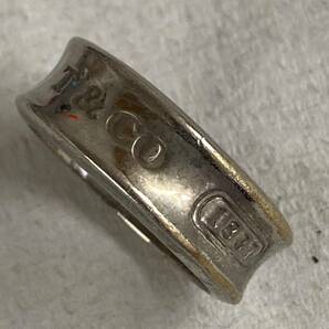 １円スタート！Tiffany &Co. ティファニー 1837 リング シルバー925 ナロー 指輪の画像2
