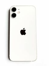 【極美品】 Apple iPhone12 mini 64GB ホワイト SIMフリー simロック解除済 _画像3
