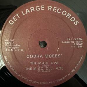 激レア COBRA MCEES' THE M-GO BLOW THIS TOWN DJ koco kiyo muro shige ランダム ラップ ミドルスクール 1988 レコード