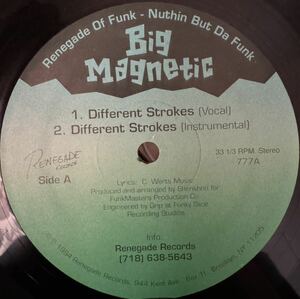 激レア Big Magnetic Different Strokes Who Got Da Flow DJ koco kiyo muro shige ランダム ラップ ニュースクール 1994 レコード