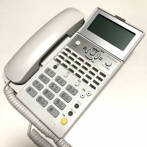 処分特価【7台入荷・同梱包対応可】2016年製 IP-24N-ST101A (W) 白 ホワイト ナカヨ 24ボタン 漢字表示対応 SIP電話機