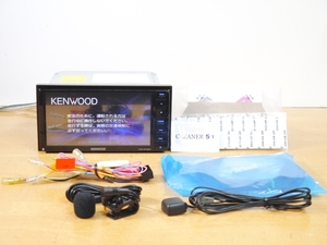 【0429】 MDV-S706W 2024年最新地図 純正未使用アンテナ付 フルセグ/DVD/Bluetooth/録音/USB/SD ハイレゾ KENWOODケンウッド