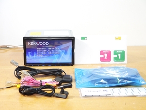 【0429】 MDV-L504 2024年最新地図 未使用アンテナ付 メモリーナビ Bluetooth/フルセグ/DVD/SD/USB/録音 KENWOODケンウッド