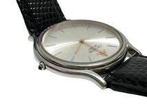 SEIKO セイコー/クレドール 8J81-6A30 シルバー文字盤 QZ メンズ腕時計 動作品_画像7