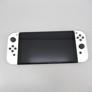 1円〜 Nintendo Switch 本体 有機ELモデル HEG-001 Joy-Con(L)/(R) ニンテンドースイッチ ホワイト 家電 328-2599559【O商品】の画像3
