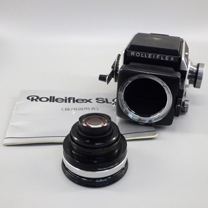 1円〜 ROLLEIFLEX ローライフレックス SL66・Planar F2.8 80mm Rollei-HFT ※動作未確認 現状品 カメラ 200-2637380【O商品】
