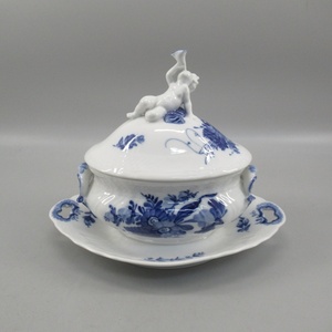 1 jpy ~ Royal Copenhagen Royal Copenhagen blue flower soup chu- chin ceramics table wear tableware 4-2654313[O commodity ]