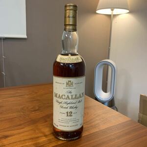 THE MACALLAN マッカラン 12年 シングル ハイランドモルト スコッチ ウィスキー 旧ラベル 未開栓 古酒 