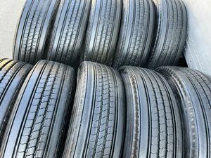 夏　タイヤ　　大型　　11/70R22.5 14PR ( 275/70R22.5 275/80R22.5 11R22.5 ) 中古　2016年製　BS R225 10本値段