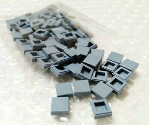 100個　1×1　サンドブルー　タイル　LEGO　レゴ　未組み立て　未使用　パーツ　部品