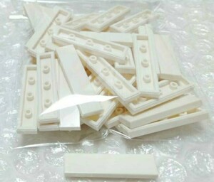 50個　1×4　タイル　白　LEGO　レゴ　未組み立て　未使用　パーツ　部品