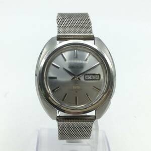 BB96●＜AT/稼働＞腕時計 SEIKO セイコー 5ACTUS 5アクタス 6106-8440 メンズ 自動巻 デイデイト 社外ベルト 現状品 ●