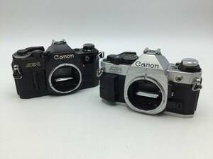 RR18◇＜動作/精度未確認＞フィルムカメラ 2点セット Canon キャノン AE-1 AE-1 PROGRAM ボディのみ 現状品 ジャンク品 ◇ 