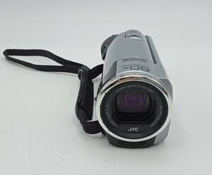 HH52◇＜通電/動作/精度未確認＞ビデオカメラ ジャンク JVC Everio CMOS 60x GZ-E311-S レンズ f=2.9〜116mm 1:1.8 現状品◇
