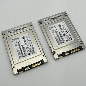 TOSHIBA製 内蔵SSD CSSD-S6T128NHG6Q 2.5インチ 2個セット売りの画像1