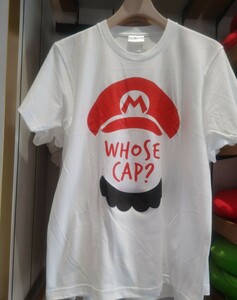 USJ　SUPER NINTENDO WORLD　マリオ　スーパー　ニンテンドー　ワールド　WHOSE　CAP?　Tシャツ　マリオ　購入代行