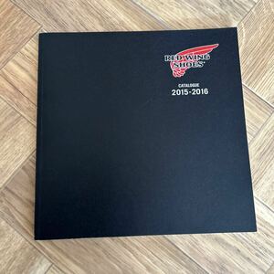 【非売品】REDWING 2015-2016カタログ