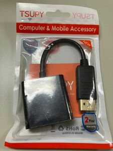 TSUPY Displayport VGA 変換アダプタ