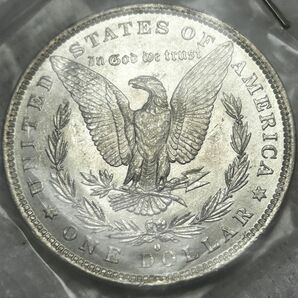 [極美品] アメリカ　モルガンダラー銀貨　1881年-O 1 古銭　銀貨