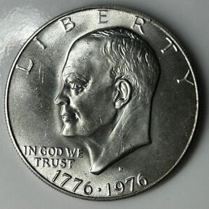 アメリカ　建国200周年記念　1ドル銀貨　アイゼンハワーダラー