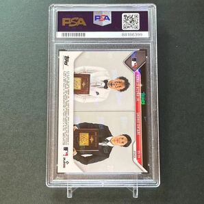 【PSA10】両リーグMVP受賞者コラボ 大谷翔平&アクーニャJr. 2023 Topps now Shohei Ohtani & Ronald Acuna Jr.の画像3