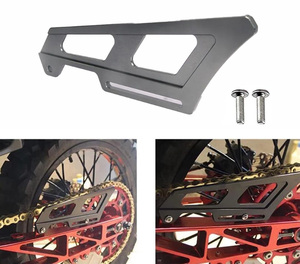  bike heel guard titanium color chain guard CRF250L/M RALLY XR250 BAJA motard CRM250R Serow 250 Serow 225 TW225 WR250R WR250X