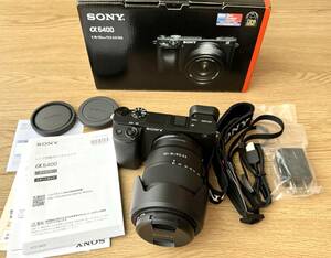 ★SONY ソニー★美品！a6400 ILCE-6400M E18-135mm F3.5-5.6OSS ミラーレス一眼 デジタルカメラ レンズフィルター付き