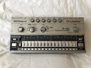  Roland TR-606 Drumatix ドラムマシン リズムマシン ローランド 通電、動作、音出確認済