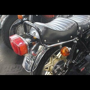 ＣＢ４００Ｆ ゴム巻き タンデムバー 黒 新品 旧ヨンフォア