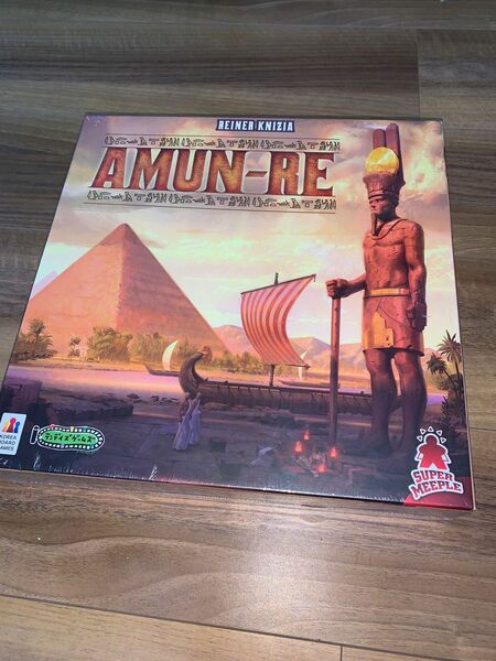 【新品】ボードゲーム　アメンラー　AMUN-RE 日本語対応　多言語版　スーパーミープル