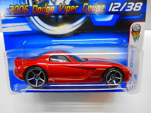 Hotwheels 2006 ダッジ バイパー クーペ ミニカー ホットウィール