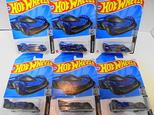 6個セット Hotwheels マクラーレン ソラス GT ホットウィール ミニカー