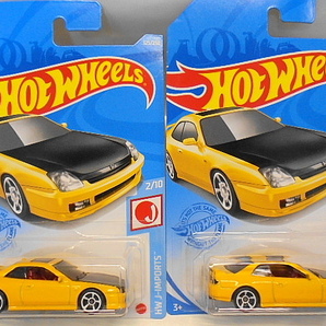 Hotwheels 1998 ホンダ プレリュード 2台 セットミニカー ホットウィールの画像1