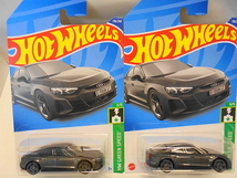 Hotwheels アウディ RS イートロン GT 2台セット ミニカー ホットウィール_画像1