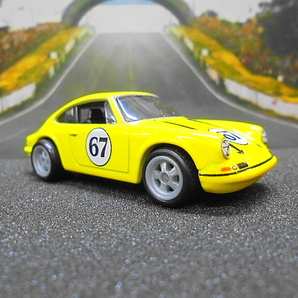 ルース品 Hotwheels 1967 ポルシェ 911 R ミニカー ホットウィール プレミアムコレクターの画像6