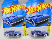 Hotwheels '67 シボレー カマロ ホットウィール ミニカー 2台セット アートカー_画像1