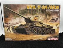 ドラゴン プラッツ1/35 ベトナム戦争 北ベトナム軍T-34/85M【未組立】_画像1