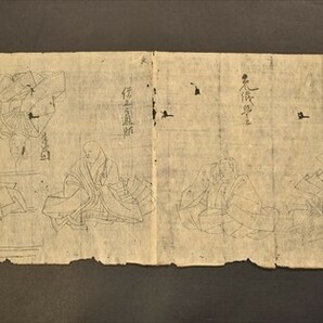 百人一首巻物 1巻 美術 絵巻 歌仙 和本 古文書の画像3