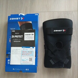 【中古】 ZAMST 膝サポーター ZK-PROTECT ハードサポート Ｌサイズ サポーター ザムスト 左右兼用の画像1